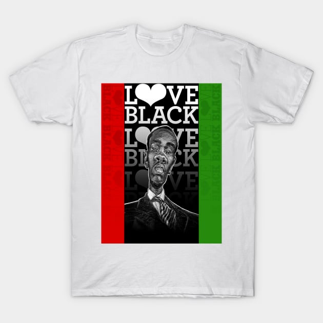 love BLACK, Dutchman RBG Flag T-Shirt by trenoops